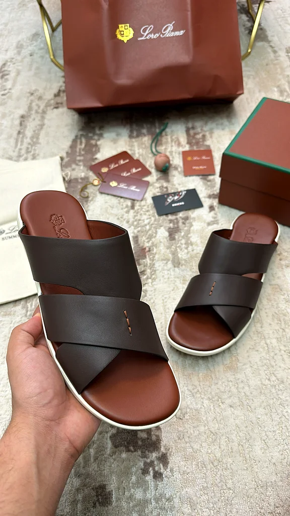 Loro Piana Palm Sandals ‘Brown’63238110063491111