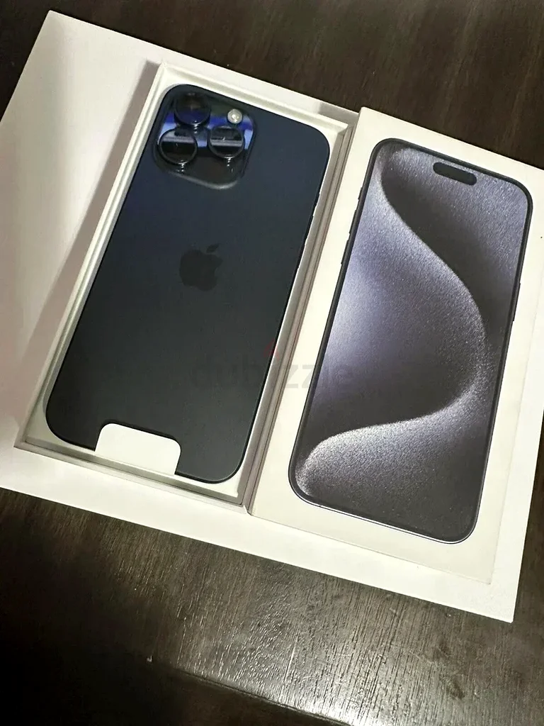 Iphone 15-PRO 256 تبدو جديدة628668379822111114