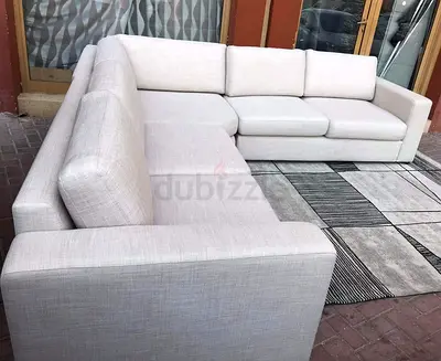 Looks like a New Home Centre eterno Corner LShape Sofa beige