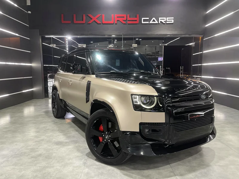 لاند روفر ديفندر HSE P400 V6 موديل 2023، وكالة الخليج المتكاملة، ضمان شامل مع خدمة العقد63227254748929111