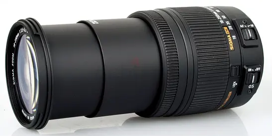Sigma 18-250mm all in one zoom lens