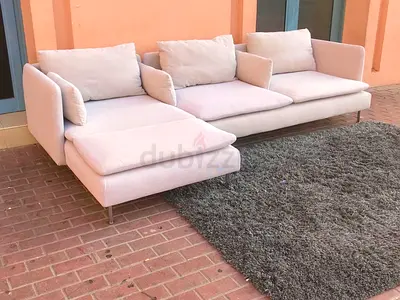 Almost brand new Condition IKEA Sodhremn L Shape Sofa beige