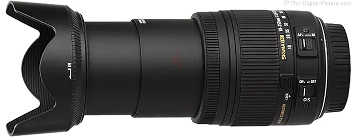 Sigma 18-250mm all in one zoom lens