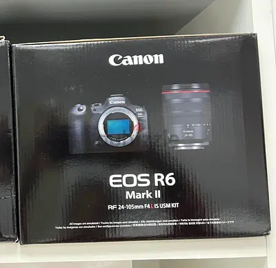 Canon EOS R6 Mark II RF 24-105mm F4L IS USM Lens BRAND NEW SEALED