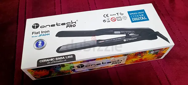 Onetech Black Flat hair Iron - Eq044/Jpa044