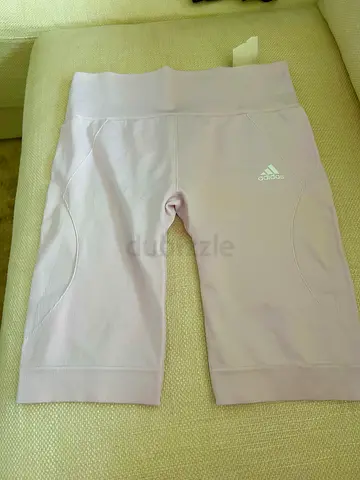 Adidas new pink tight shorts size M