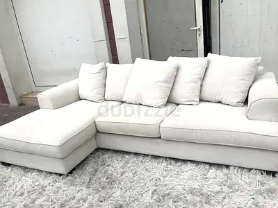 The One Kingston Sectional L Shape Sofa beige