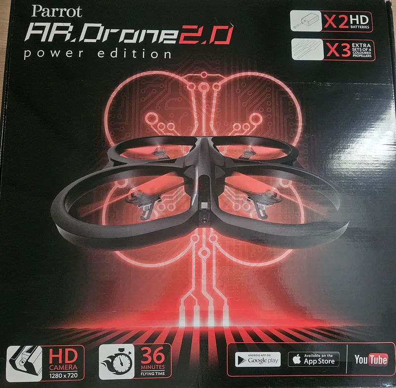 Parrot AR.DRONE 2.0 with original Box63241128622466114