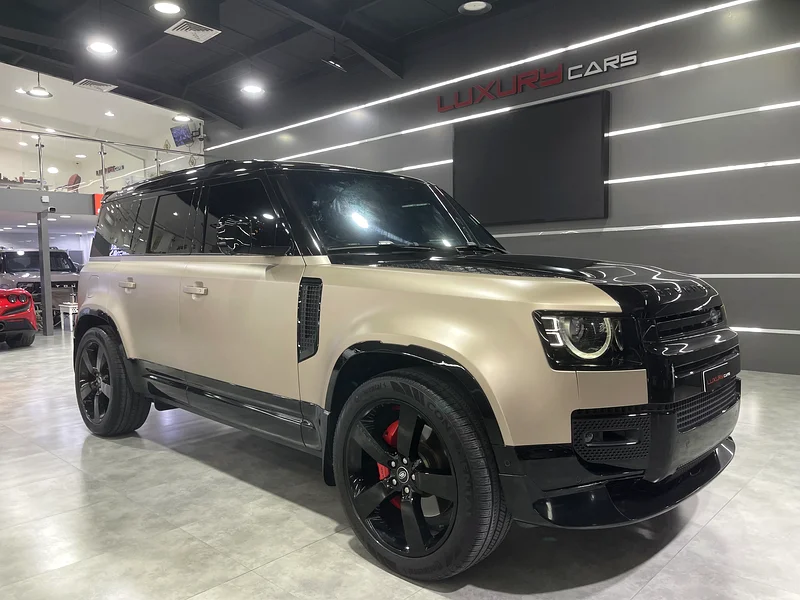 لاند روفر ديفندر HSE P400 V6 موديل 2023، وكالة الخليج المتكاملة، ضمان شامل مع خدمة العقد63227254748929114