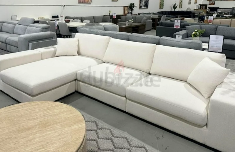 Top quality Eicholtz LShape Sofa beige perfect Condition631852343552031127