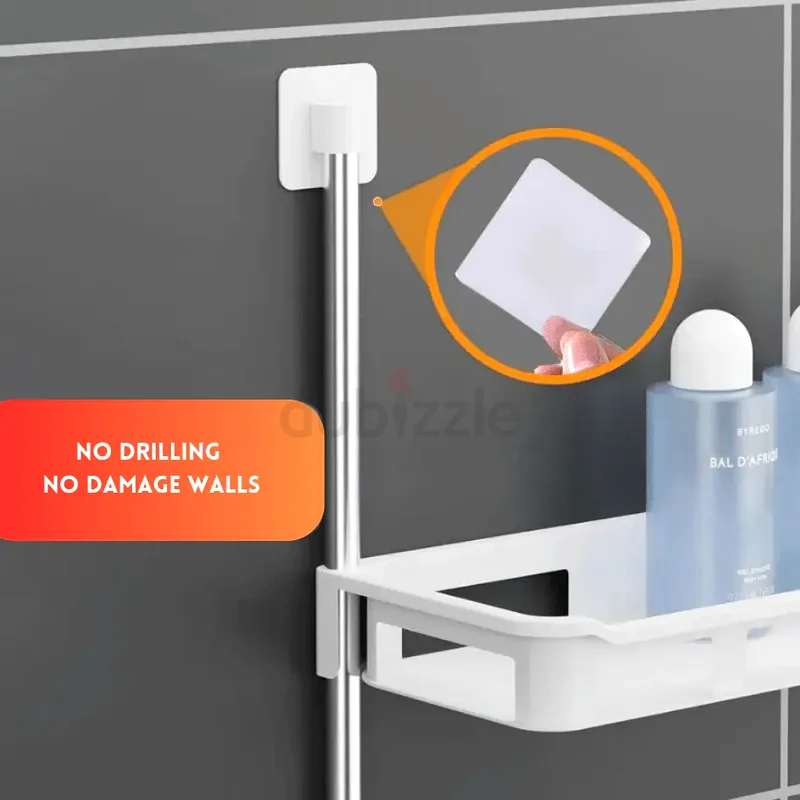 2 TIER TOILET TANK TOP CADDY, WALL MOUNTED ORGANIZER, BATHROOM ORAGNIZER63216354840323112