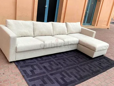 Excellent condition IKEA Vimle L Shape Sofa beige with storage