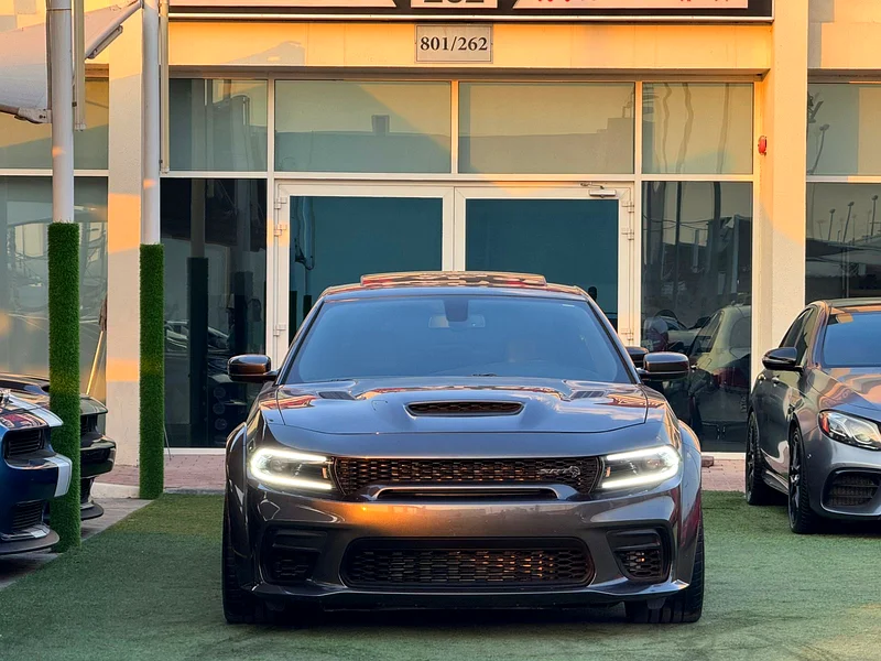 CHARGER HELLCAT REDEYE 797Hp 2023 WIDEBODY ORIGINAL  GCC FULL OPTION  Service history Under warranty63172196582019112