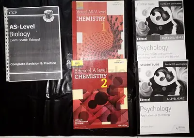 A -Levels Chemistry , Text books