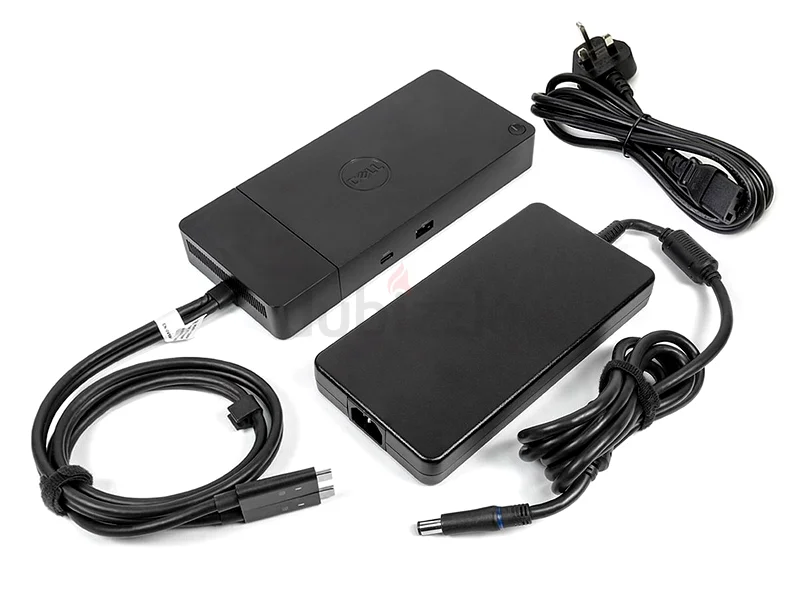 محطة إرساء Dell WD19DCS الأداء (تدعم 4K/5K) من نوع Thunderbolt مع محول طاقة بقدرة 240 واط63257118260995111