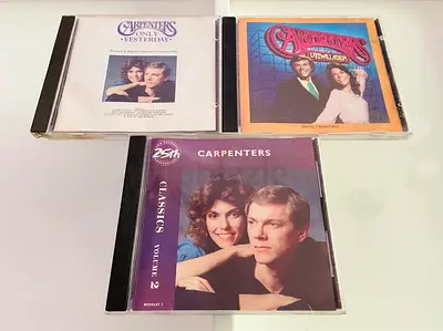 3 Carpenters Music CD’s