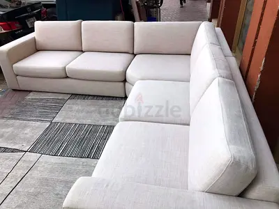 Home centre eterno Corner LShape Sofa beige