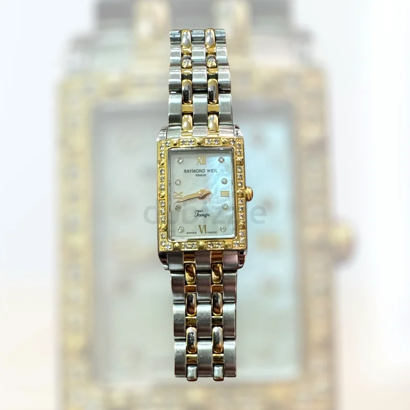 Raymond Weil Tango diamonds Collection 5971 Ladies Watch Sapphire Crystal Swiss Made63241667227649111
