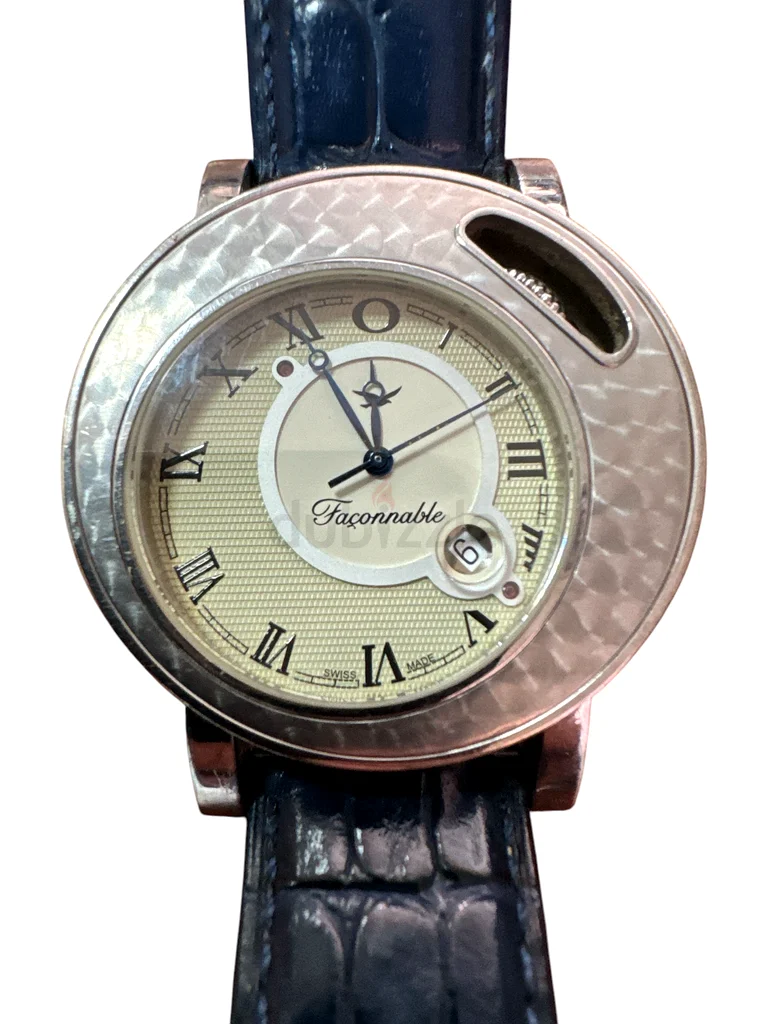 Faconnable large SWISS wristwatch working632421715993631120