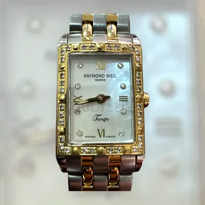 Raymond Weil Tango diamonds Collection 5971 Ladies Watch Sapphire Crystal Swiss Made