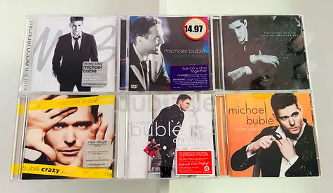 6 Michael Buble Music CD’s