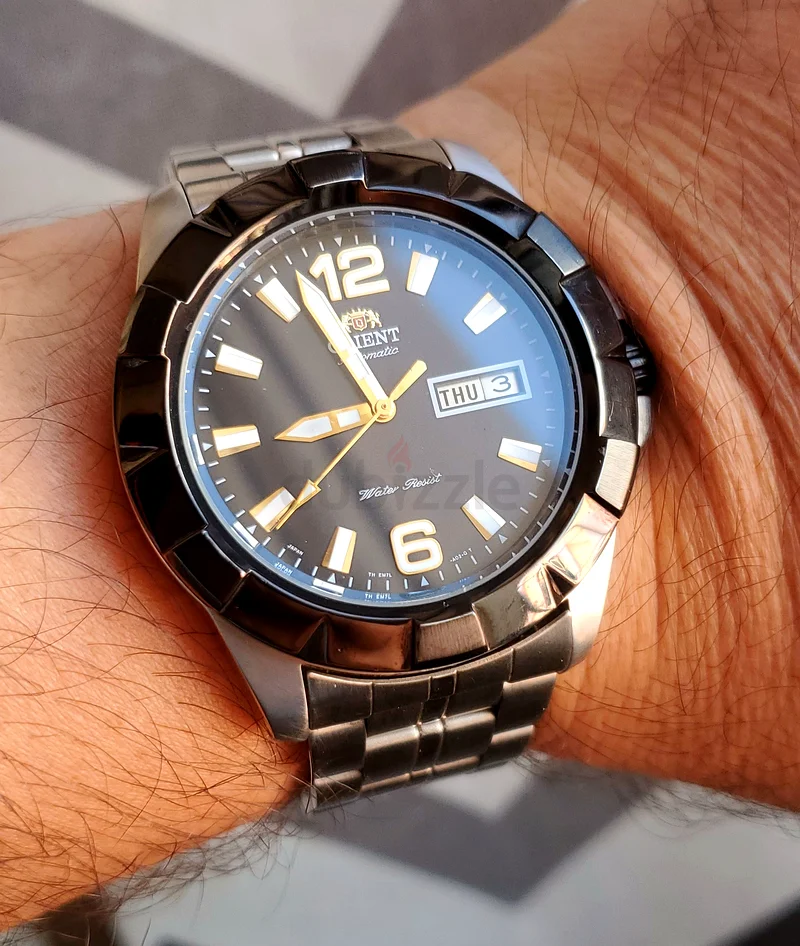 Orient Japanese Automatic EM7L-E0-B 49643 caliber 21-jewels japan made Men’s watch (USED)63241129688065113