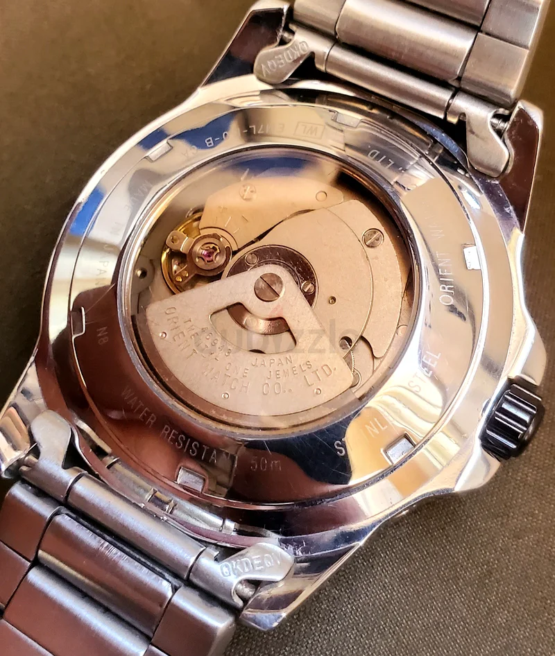 Orient Japanese Automatic EM7L-E0-B 49643 caliber 21-jewels japan made Men’s watch (USED)63241129688065111