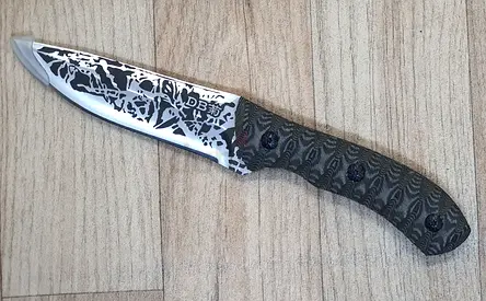 Stainless Steel Camping Knife Made in Japan