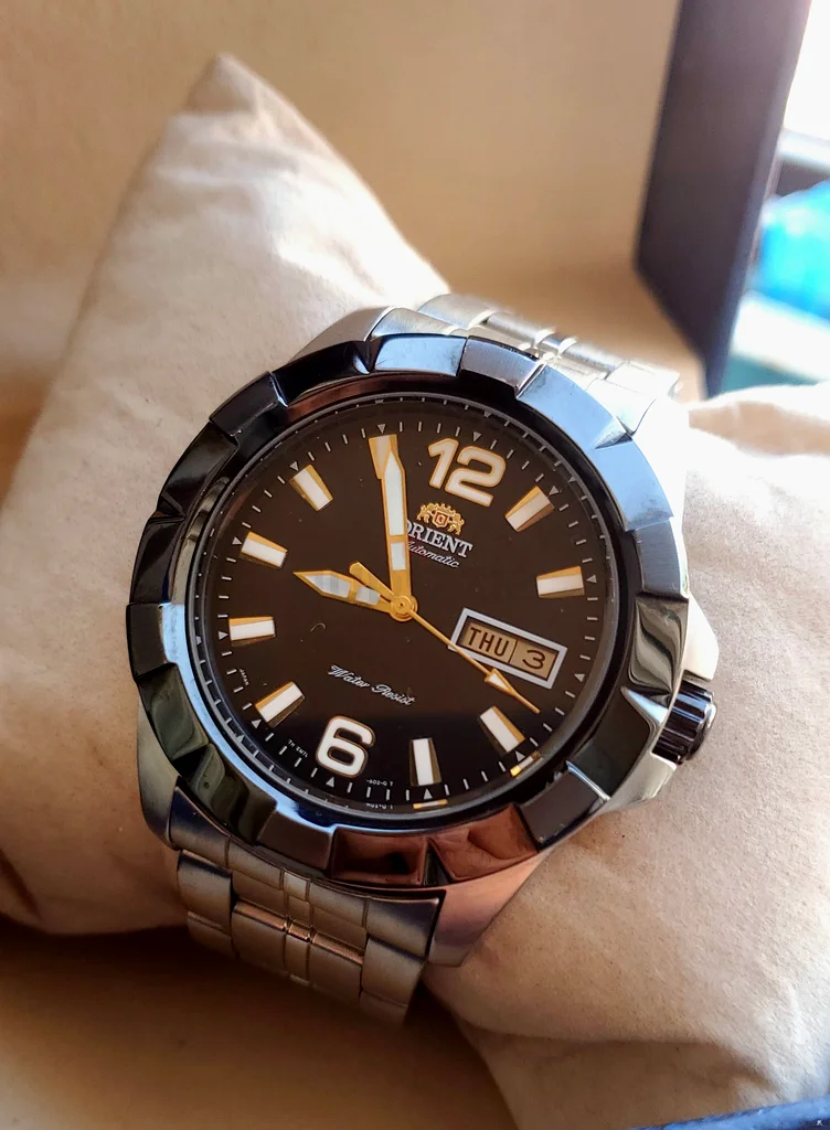 Orient Japanese Automatic EM7L-E0-B 49643 caliber 21-jewels japan made Men’s watch (USED)63241129688065112