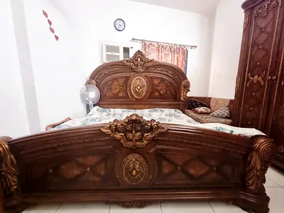 Bed, Wardrobe, Storage, Dresser For Sale