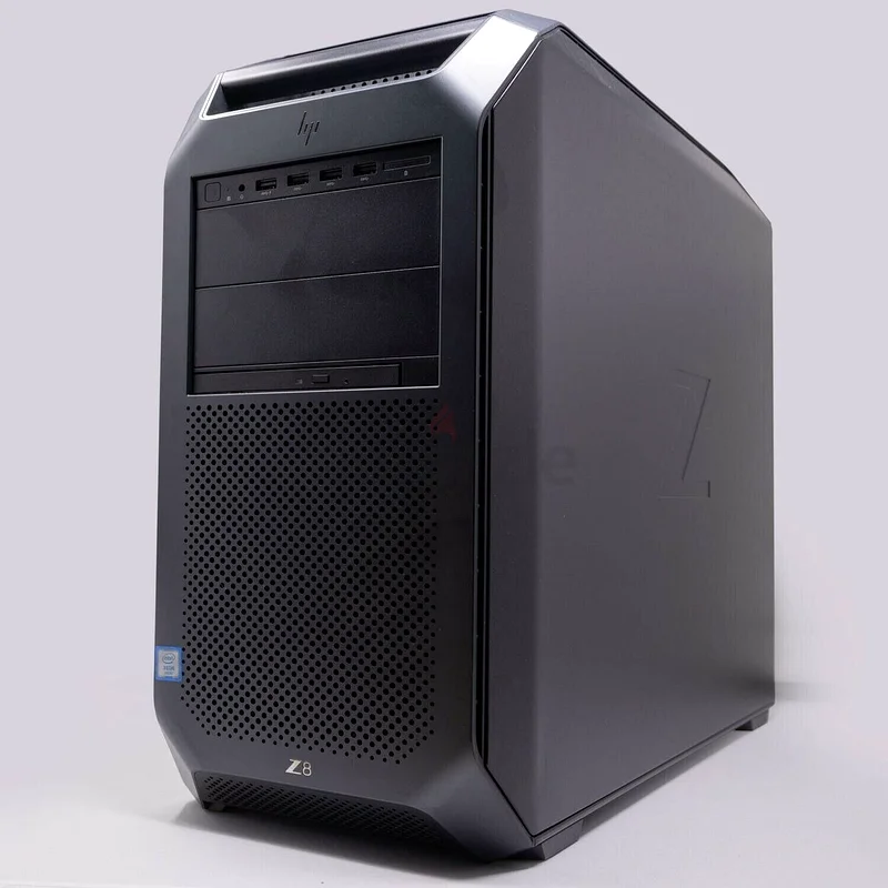 محطة عمل قوية من HP بسعة 80 نواة + 128 جيجابايت رام، طراز Z8-G4 - معالجان إنتل زيون جولد 6138 - بطاقة رسوميات نفيديا كوارو سعة 8 جيجابايت63265598681218111