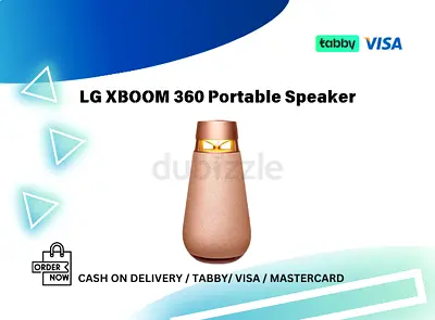LG Portable Bluetooth Speaker | XBOOM 360 X03 | Best for Indoor and Outdoor Party