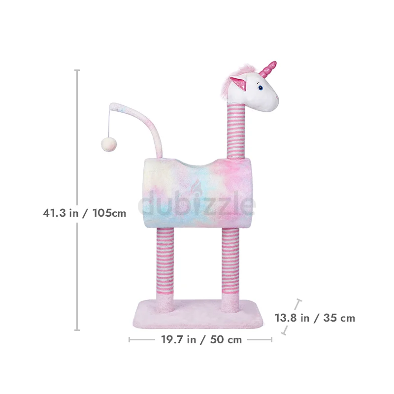 Cat unicorn cat scratching tree62930649821057119