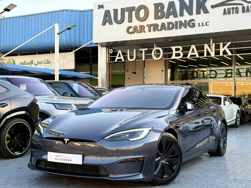 TESLA MODEL S - MODEL 2023 - GCC SPECS - UNDER WARRANTY + SERVICE - NO ACCIDENT OR PAINT63134498006402112