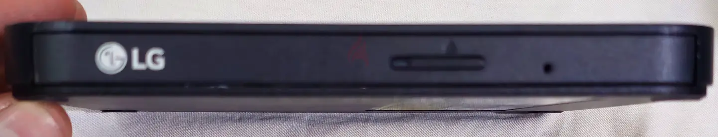 LG slim portable DVD writer