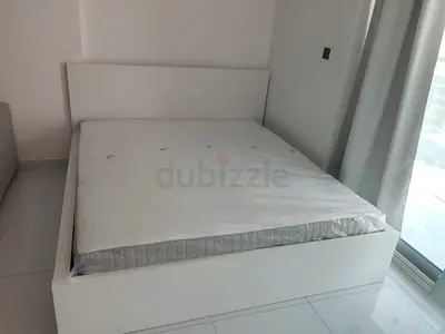 IKEA Malam queen size bed 160/200cm bed with 2 storage drawers underneath  and Ikea mattress