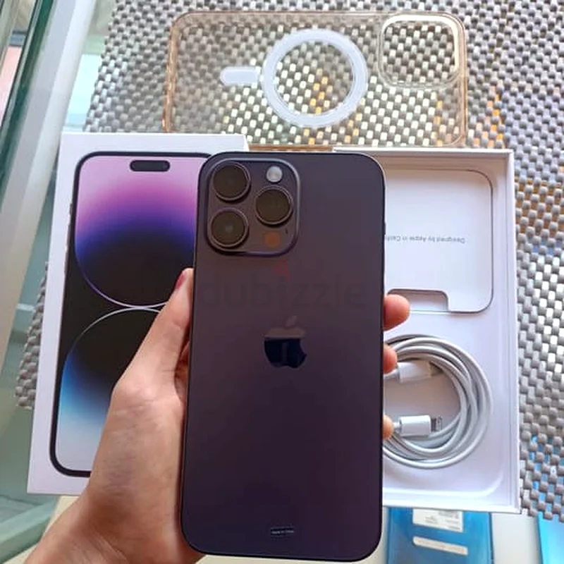 Iphone 14 pro max 128 ( 1 physical sim 1 esim)63263498625409114