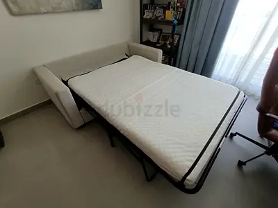 Ikea vimle two seater sofa bed beige