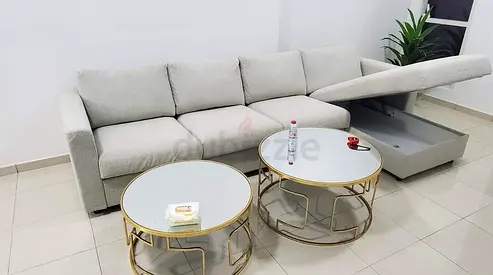 IKEA Vimle L Shape Sofa beige with storage