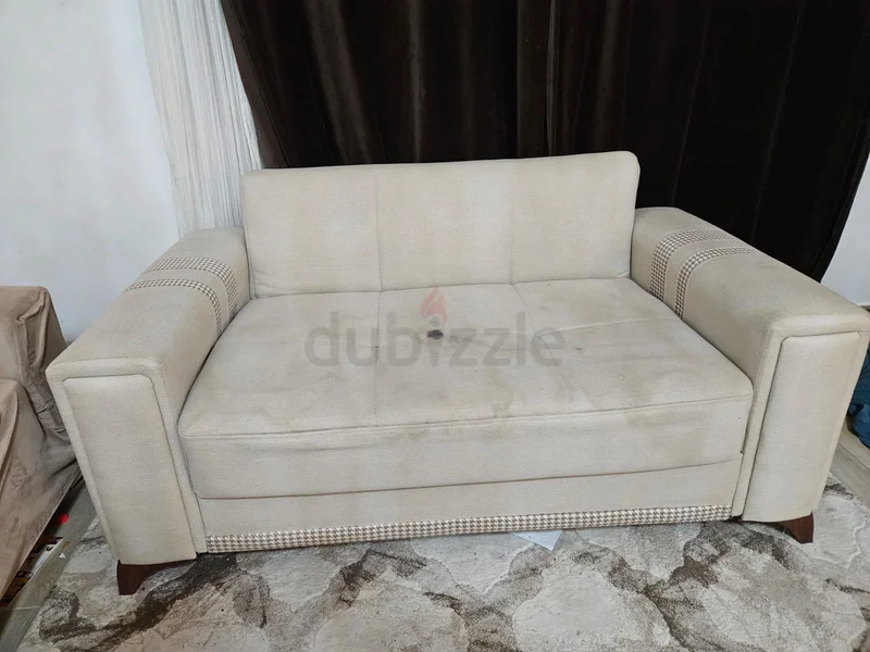 Sofa bed 3 seat and 2 seater from Danube couch dubizzle