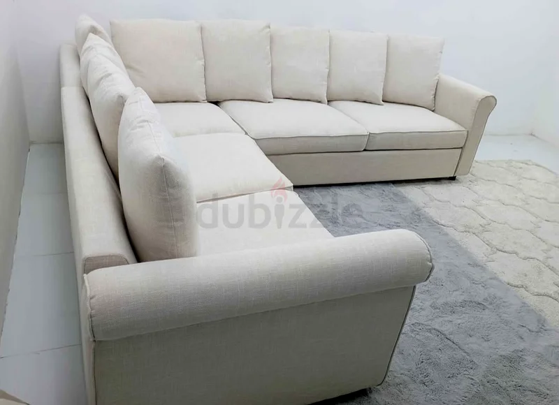 Ikea gronlid corner L shape sofa bed beige63211429223937111