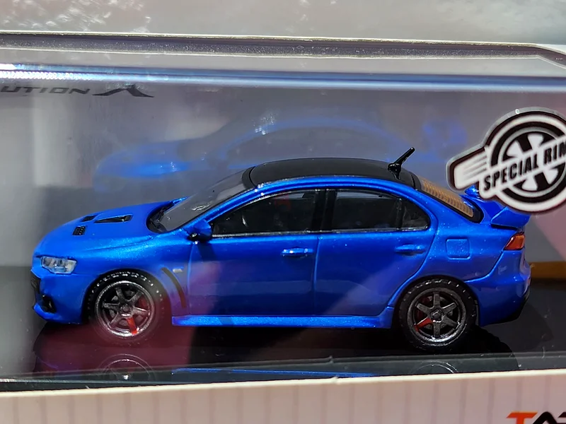 Tarmac Works Mitsubishi Evolution X 1/64 Diecast632283156656661127