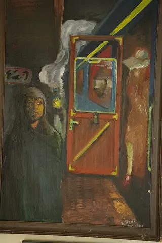 E.redl painting 80s era European