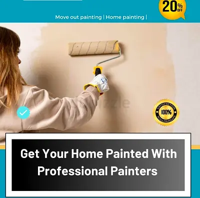 20%off. Get your villa painted with professional painters and free general cleaning.