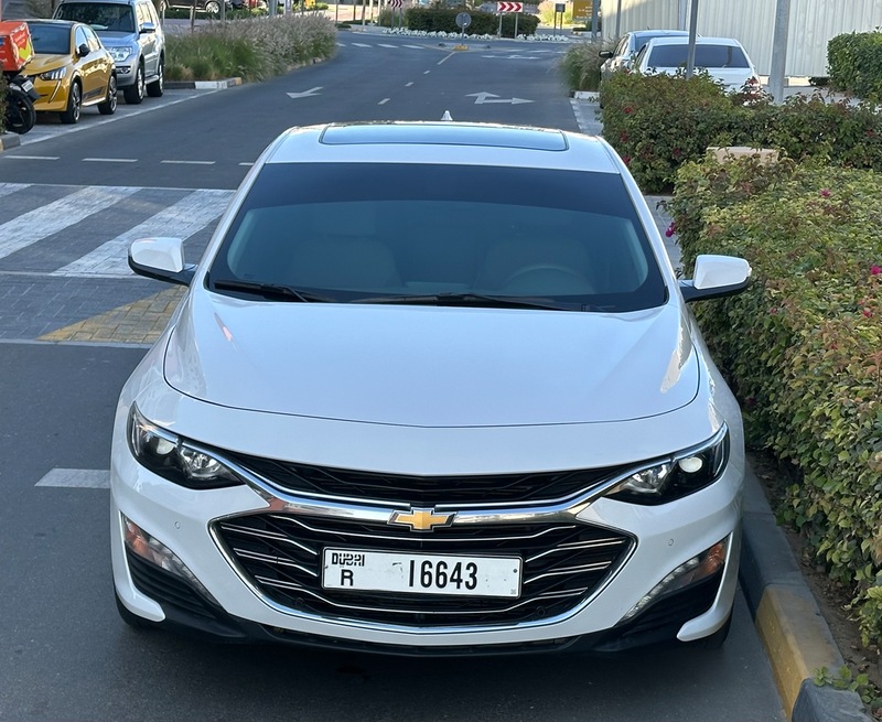 Chevrolet Malibu LT 2019 model, Gulf, in excellent condition ...