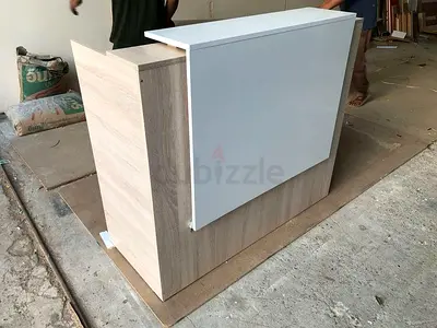 Small Reception Desk Counter Custom Made