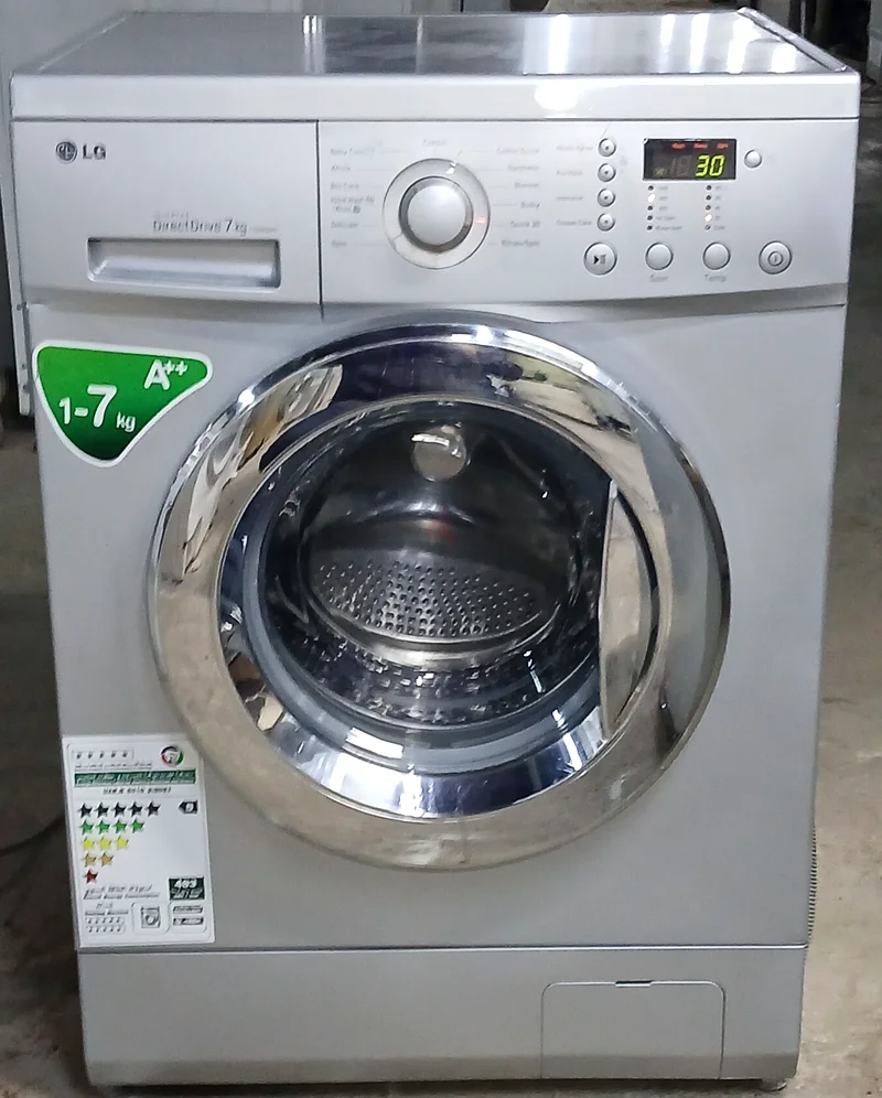 7kg LG Direct drive DD motor Digital inviter silver color good condition Good working632452184435231121