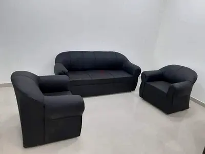 BLACK SOFA SET AVAILABLE