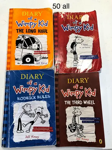 Bundle of Diary of a Wimpy Kid books