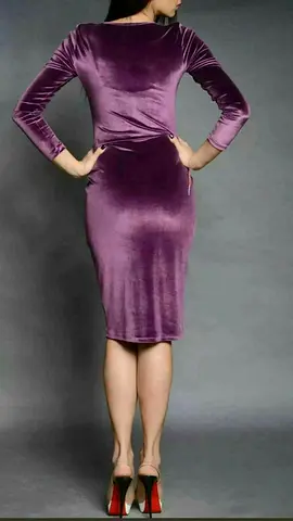 Purple dress